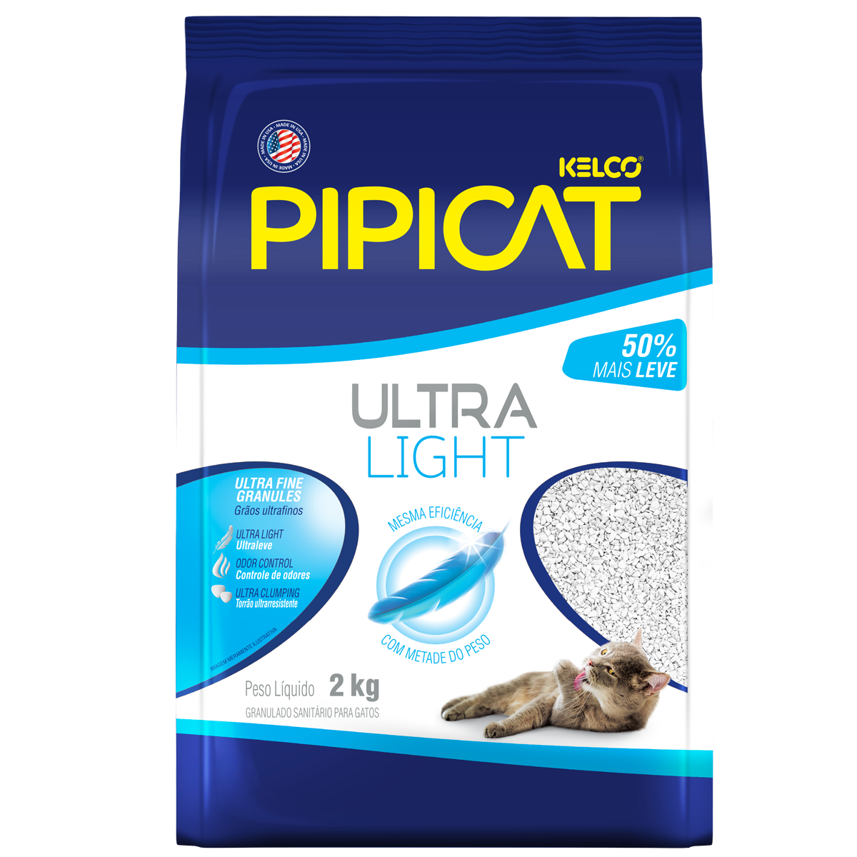Pipicat Ultra Light 2kg - Kelco Pet Care