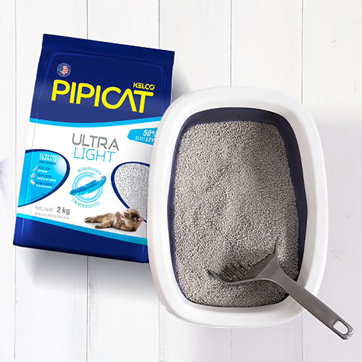 Pipicat Ultra Light 2kg - Kelco Pet Care