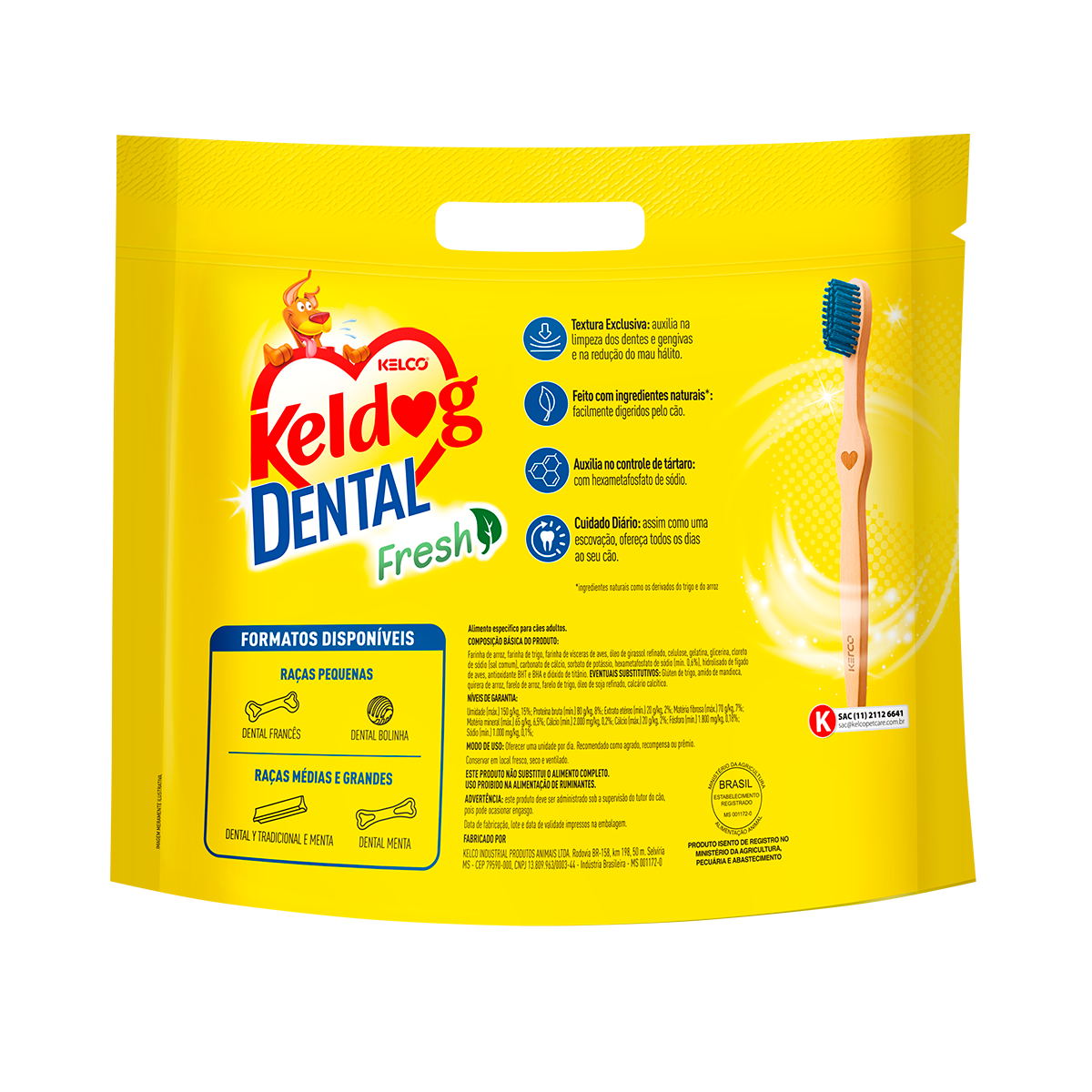 Dental Keldog Bolinha 350g - Pet Here
