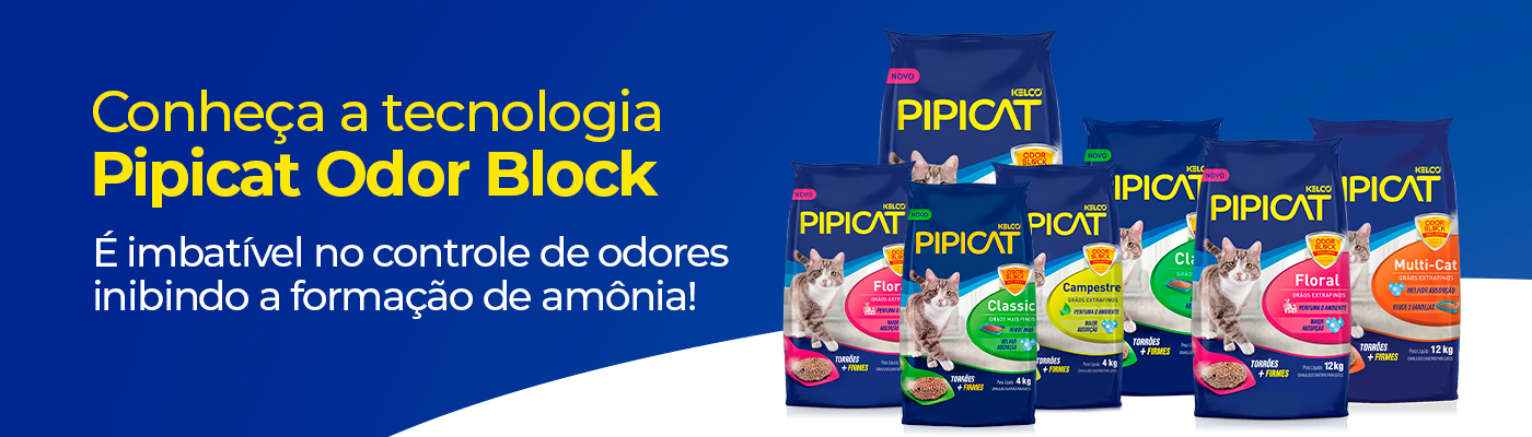 Conheça a Tecnologia Pipcat Odor Block