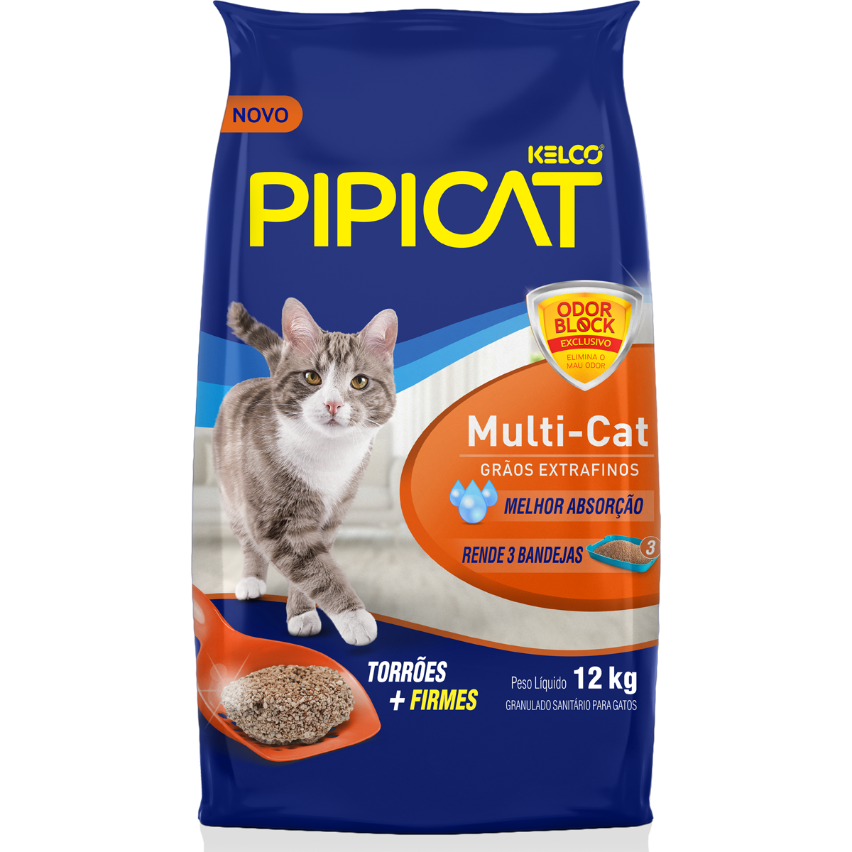 Pipicat Multi-Cat Odor Block 12kg