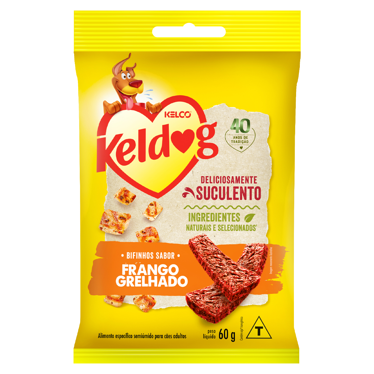 Keldog Bifinho Frango Grelhado 60g