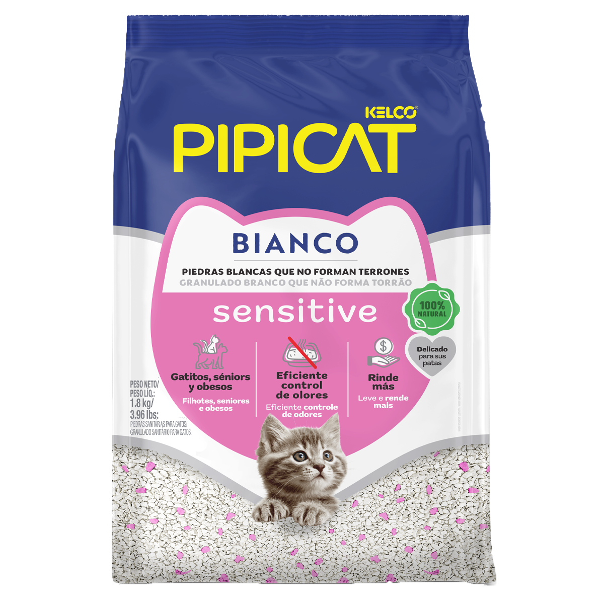 Pipicat Bianco Sensitive 1,8kg